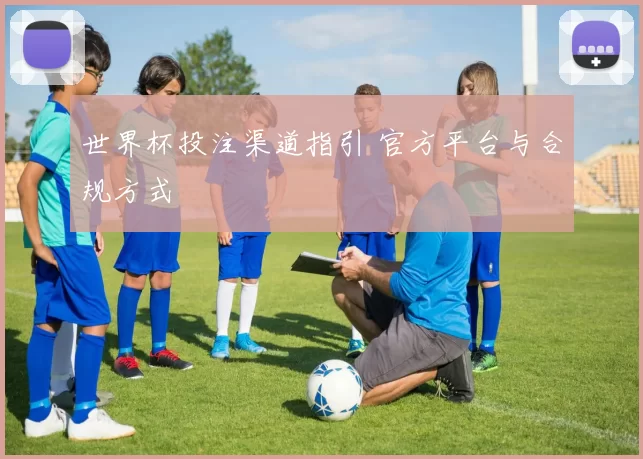 世界杯投注渠道指引 官方平台与合规方式