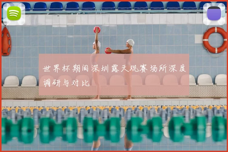 世界杯期间深圳露天观赛场所深度调研与对比
