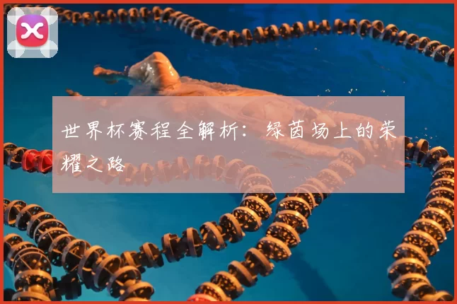 世界杯赛程全解析：绿茵场上的荣耀之路