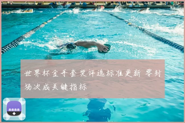 世界杯金手套奖评选标准更新 零封场次成关键指标