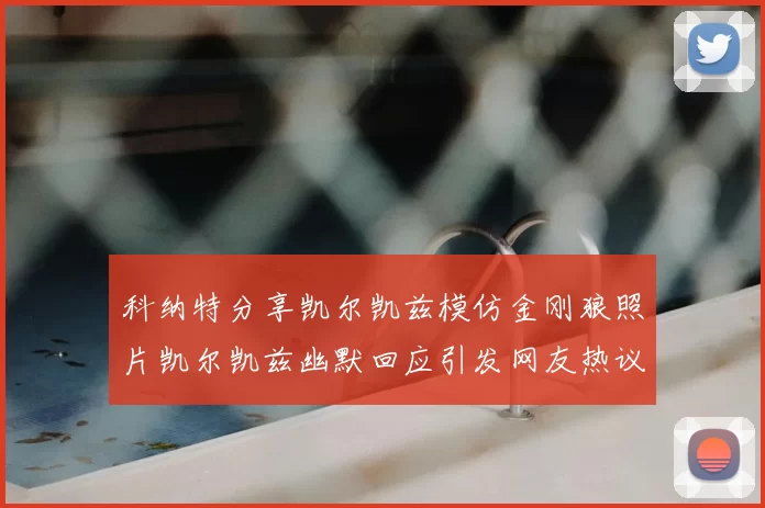 科纳特分享凯尔凯兹模仿金刚狼照片凯尔凯兹幽默回应引发网友热议