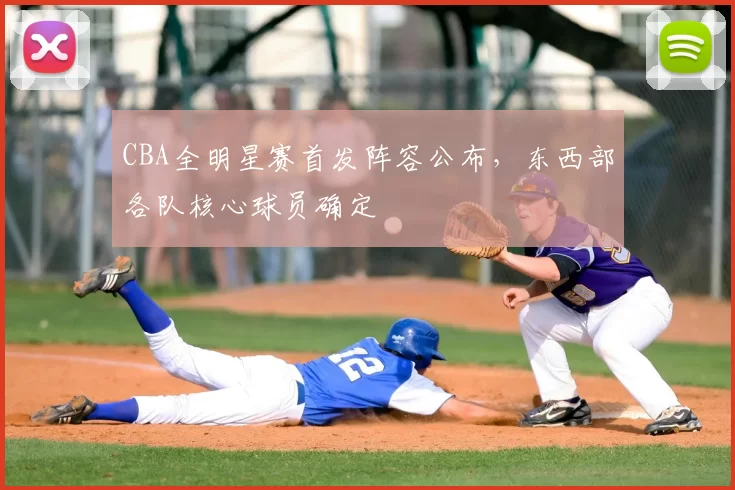 CBA全明星赛首发阵容公布，东西部各队核心球员确定